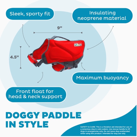 Outward Hound Dawson Dog Life Jacket - Picture 6 of 8